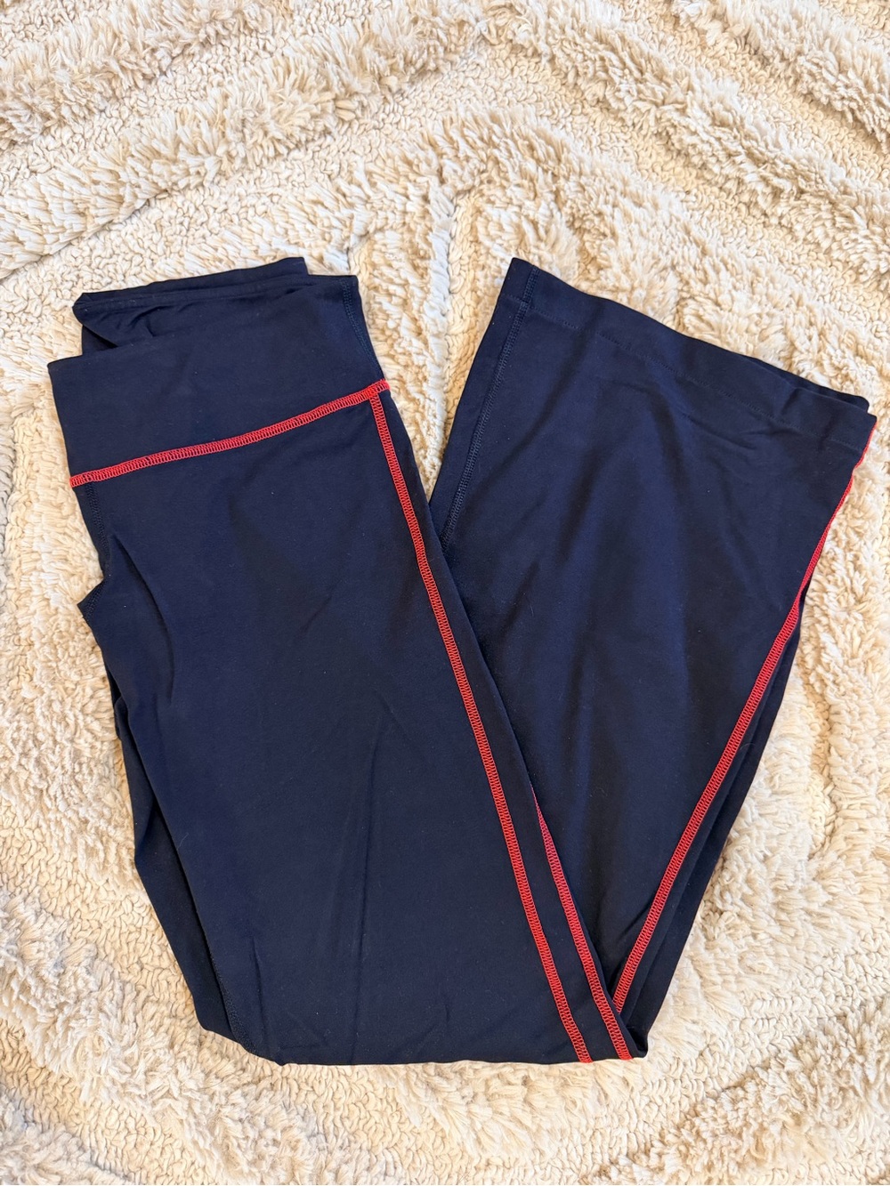 Public myth black with red trim leggings